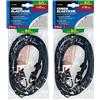 Lampa 60192 Corde Elastiche Standard - Ã˜ 10 mm - 2x80 cm (Confezione da 2)