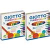 Giotto TURBO COLOR Ast. 24 pennarelli (Confezione da 2)
