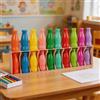 Gioco di Memoria con Birilli Colorati Stimola l'osservazione per Bambini