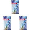 Vileda Guanti Confort Extra, Riverstimento Anti-Sudore in Schiuma di Lattice, Taglia Media, 1 Paio (Confezione da 3)