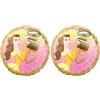 amscan Belle Once Upon A Time - Standard Circle (Confezione da 2)