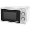 Melchioni Family Forno Microonde con Grill 20L, ONDA, Multifunzione, 800W, Regolazione Manuale, Funzione Grill, Timer 1-35 Min, Dimensioni 45,1x31,9x25,4 cm