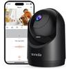 Tenda 2K Telecamera Sicurezza Interno Videocamera Wi Fi 6 Pan Tilt per la