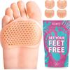 BACK TO ROOTZ ROOTZ | 4 Cuscinetti Metatarsali per Donna e Uomo | Plantare in Silicone con Des