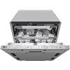 LG QuadWash DB365TXS Lavastoviglie da Incasso a Scomparsa Totale Serie 3 Classe
