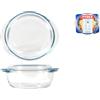 Pyrex Casseruola Tonda Con Coperchio In Vetro Trapsarente, 2,1Lt