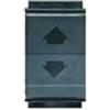 Marlanvil Spa Marlanvil 7617.1 Pulsante doppio 2NA 6A aqua