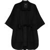 Liu Jo Cappotto Liu Jo da donna, in lana, colore nero, codice CF5293 T4627.