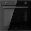 Cecotec Forno da Incasso Multifunzione Bolero Hexa M226001 Glass Black A. 2800W, 70L, 7 funzioni: Defrost, Convenzionale, Convezione. Cooling Fan, Display Touch, Base XXL, Porta Tripla Vetro, Classe A