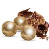Generico CONFETTI PAPA PERLE Cioccolato al latte Colore ORO RAMATO 500g 16XD