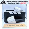 adidas Scarpe adidas Adilette Comfort Slides bianche GV9737 taglia uomo