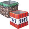 phoenix group AG MINECRAFT - Scatola in tessuto, set da 2