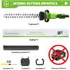 ONEGREEN 510MM Tagliasiepi a Batteria Taglia Siepi Tosasiepi Tagliabordi per Makita 18V