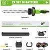 ONEGREEN 510MM Tagliasiepi a Batteria Taglia Siepi Tosasiepi Tagliabordi per Makita 18V