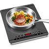 AMZCHEF Piastra Induzione 2000W Piastra ad Induzione Portatile con