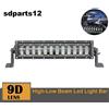 Autonet 160w Faro Barra LED 54cm Hi/Lo 9680Lm 9D IP67 Fuoristrada Off-Road Camion Lavoro