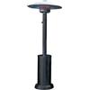 Domus Stufa Gas Gpl Infrarossi a Fungo + Ruote Nero Kw 5/12