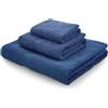 GABEL Asciugamani tris Gabel bagno telo doccia viso ospite spugna idrofila puro cotone