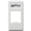 Gewiss SpA Gewiss contenitore vuoto rj45 categoria 5 gw20267 system bianca