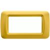 Gewiss SpA Gewiss placca 4 posti giallo mais top gw22584 system