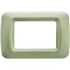 Gewiss SpA Gewiss placca 3 posti verde venezia top gw22543 system