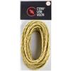 Le Prolunghe Sas Treccia cotone 3x1 50 oro mt 50