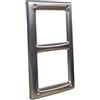 URMET DOMUS Urmet 1155//65 cornice portatelaio 2 moduli k-steel