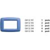 Gewiss SpA Gewiss placca 2 posti azzurro cielo playbus young gw32392 playbus