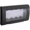 AVE SPA Ave placca ip55 con membrana cedibile 4 moduli grigio metallizzato 45sp44gm acc