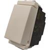 vimar spa Vimar 17005.B Idea Modulo Stretto Invertitore 1P 16Ax Bianco compatibile solo co