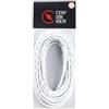 Le Prolunghe Sas Treccia cotone 3g2 50 bianco mt 50