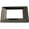 Legrand 070295 placca ergo zama 3 moduli oro nero