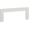 BOCCHIOTTI HAGER Bocchiotti raccordo quadro//muro 200 bianco per canale 200x80//60 b02390 accesso