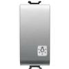 Gewiss SpA Gewiss pulsante 1m 1p na 16a ''luce'' gw14151 chorus titanio