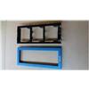 Comelit Group Spa Comelit 3311//3b telaio 3 moduli serie powercom con cornice blu