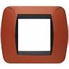 BTicino Spa Bticino l4802tr placca 2 posti terracotta living international