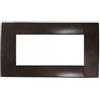 vimar spa Vimar 16734.41 Placca idea 4 Moduli Radica Noce