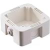 Gewiss SpA Gewiss scatola parete singola bianco nuvola 95x95x945 gw34596 eco 60