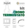 BEGHELLI METEL Beghelli 81124 kit brain cronotermostato (1 placca attuatore batteria)