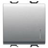 Gewiss SpA Gewiss pulsante 2m 1p na 16a illuminabile gw14172 chorus titanio