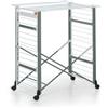 Foppapedretti Stendibiancheria Pieghevole Alluminio 80x174x105 cm Gulliver Evo