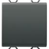 Gewiss SpA Gewiss pulsante 2m 1p na 16a gw12171 chorus nero