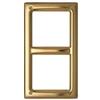 URMET DOMUS Urmet 1155/85 cornice pvd color ottone per telai 2 moduli