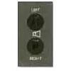 AVE SPA Ave doppia presa punto-linea per altoparlanti 45342-2 serie noir