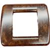 vimar spa Vimar 17093.41 Idea Placca Rond� 1/2 Moduli Radica Noce