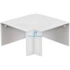Elettrocanali Spa Elettrocanali ECAP6040B Angolo piano per canale dim. 60x40 bianco