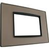 vimar spa Vimar 20653.83 Placca Eikon Classic 3 Moduli Bronzo Mirror