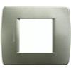 BTicino Spa Luna - placca 2p verde metallizzato