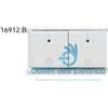 vimar spa Vimar 16912.B Interruttore Doppio Bianco Per Bcu idea
