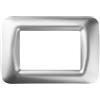 Gewiss SpA Gewiss placca 3 posti cromo soft top system gw22653
